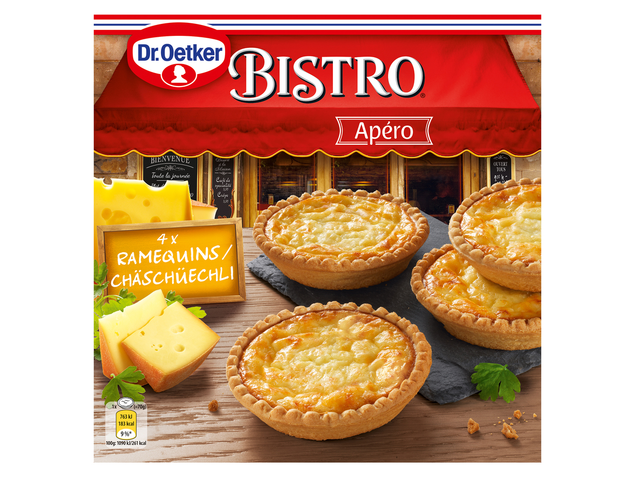 Quichettes au fromage Bistro Dr. Oetker