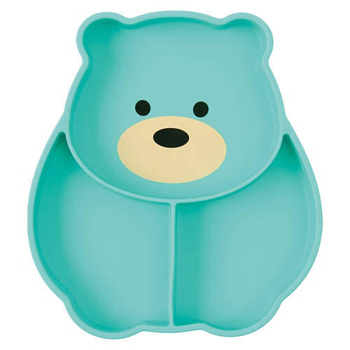 Bear Shaped Silicone Snack Plate