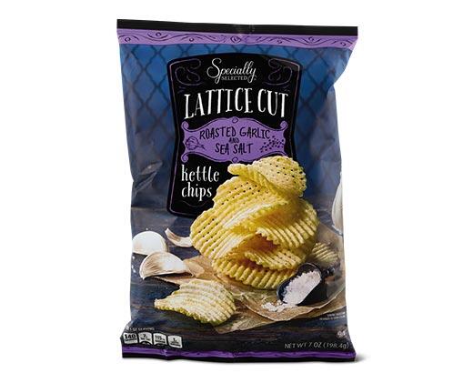 Specially Selected
Lattice Cut Kettle Chips