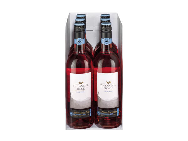 Zinfandel Rosé 4 + 2 Flaschen gratis