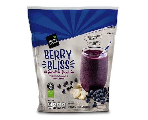 Season's Choice 
 Orange Splash or Berry Bliss Smoothie