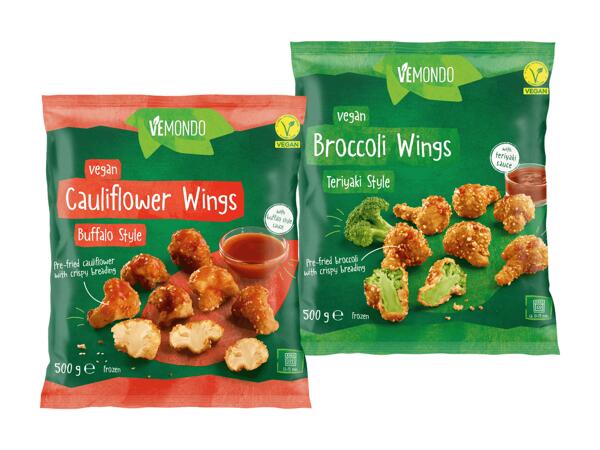 Vegane Gemüse Wings