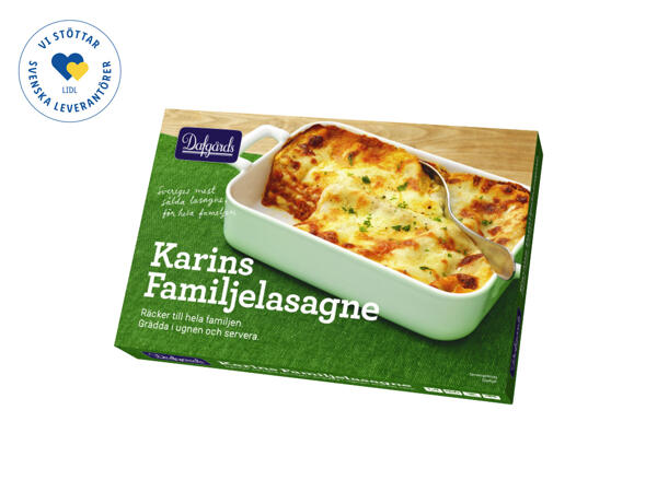 Dafgård Karins Familjelasagne
