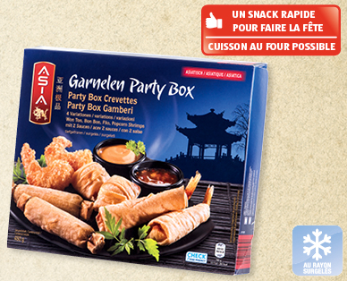 Party Box de crevettes ASIA SPEZIALITÄTEN