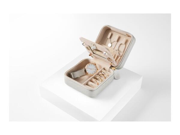 Esmara White Travel Jewellery Box