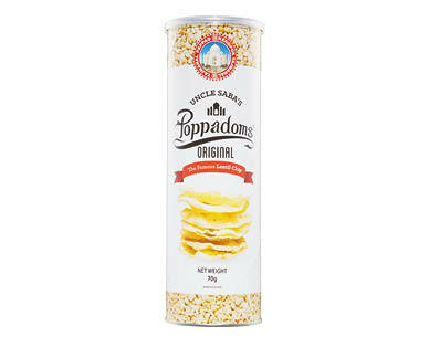 Uncle Saba's Original Poppadoms 70g