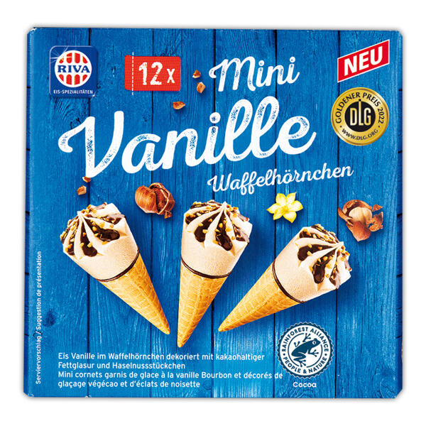 Mini Waffelhörnchen