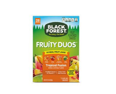 Black Forest Fruity Duos with Liquid Burst Centers