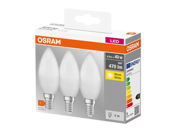 OSRAM LED žárovka, 3 kusy