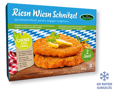 Escalopes géantes "Fête de la bière" FLEISCH-KRONE