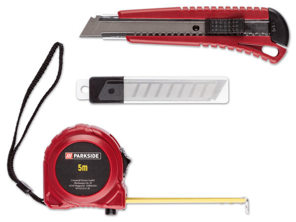 Cutter-Set/Maßband