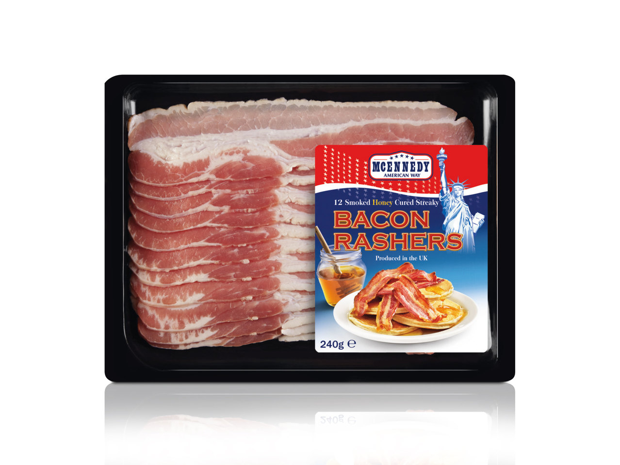 RÖKT BACON MED HONUNG