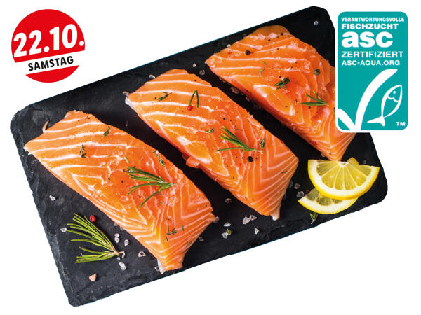 ASC Lachsfilet mit Haut