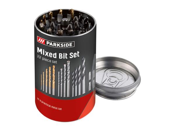 Parkside Mixed Bit Set - 22 piece set