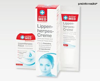 Cura contro l'herpes labiale ACTIVE MED
