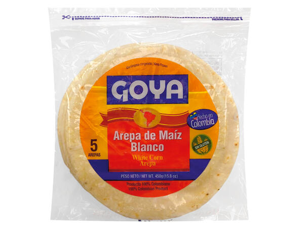 Arepas kolumbianischer Maisfladen