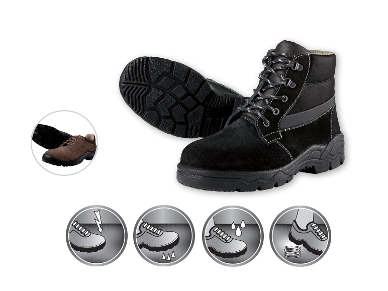 POWERFIX(R) Men's Leather S3 Safety Shoes
