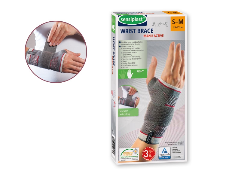 Sensiplast(R) Compression Wrist Support