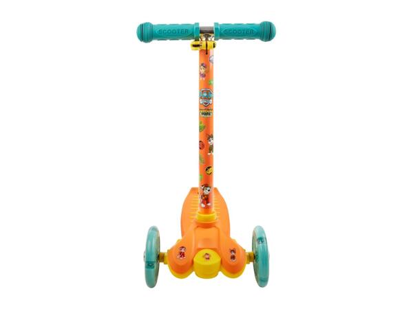 Tri-Scooter With LED Wheels - Orange