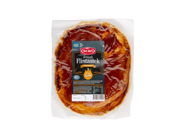 Scan färsk flintastek