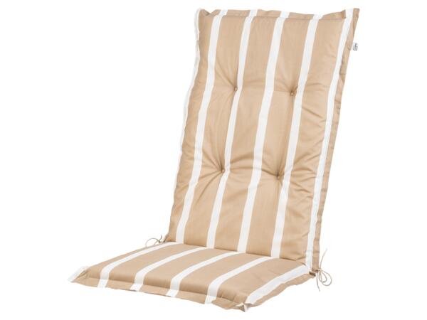 High back chair cushion 120x50cm