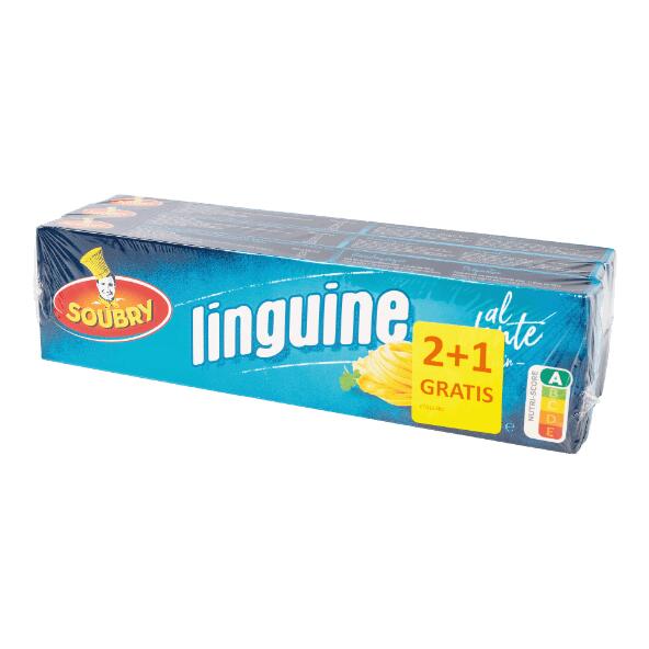 SOUBRY(R) 				Linguine, pack de 3