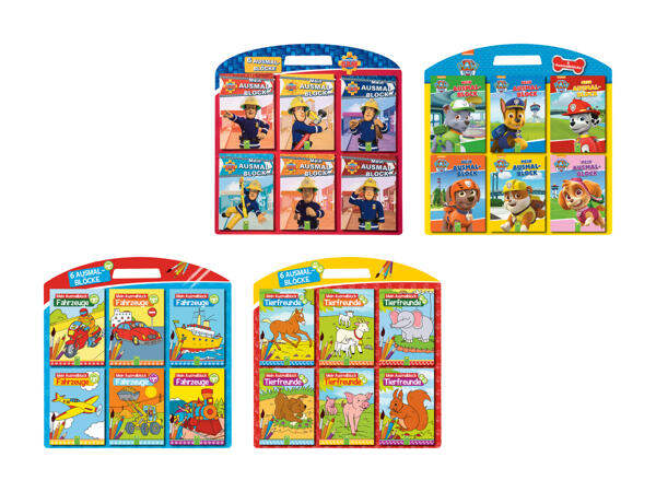 Mini-blocs de coloriage