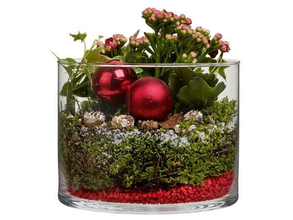 Verre décoration de Noël