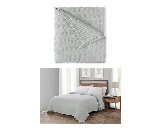 Huntington Home Full/Queen or King Cotton Blanket