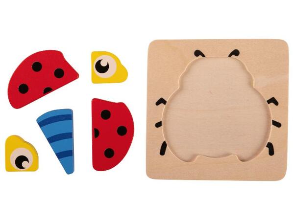 Playtive Dřevěné puzzle