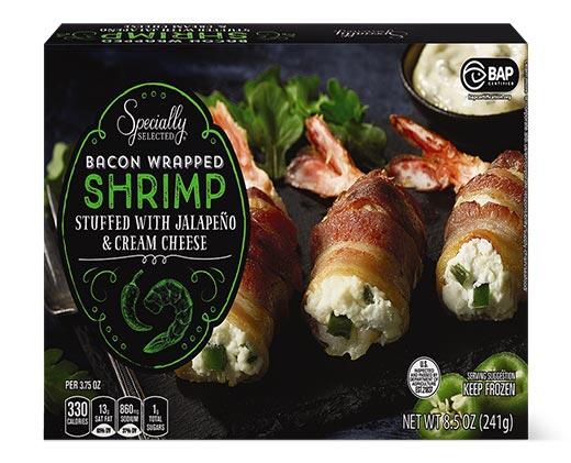 Specially Selected 
 Bacon Wrapped Shrimp Assorted Varieties