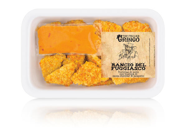 Chicken Tortillas with Cheddar-Jalapeno Sauce
