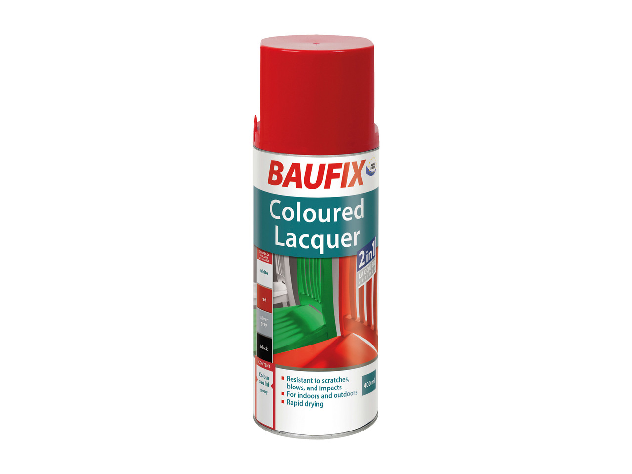 Sortiment laků ve spreji