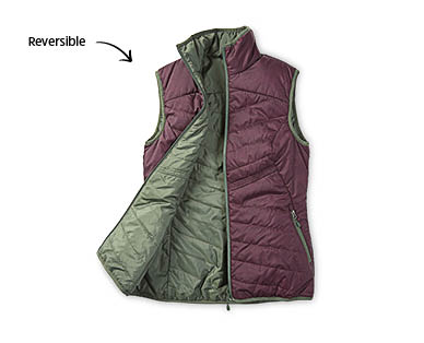 Ladies Reversible Puffer Vest
