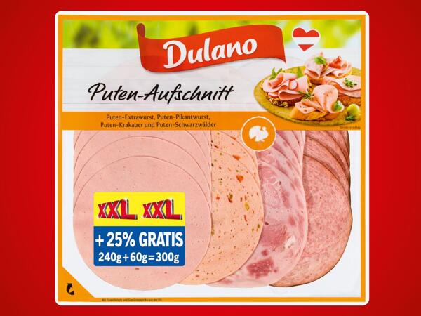 Puten-Aufschnitt