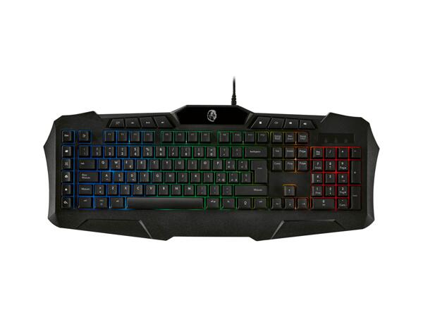 Gaming Keyboard, Mousepad or Mouse with Coloured Backlighting