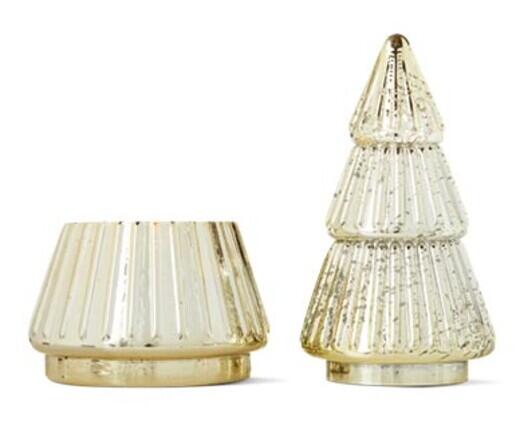 Huntington Home 
 Glass Tree Candle
