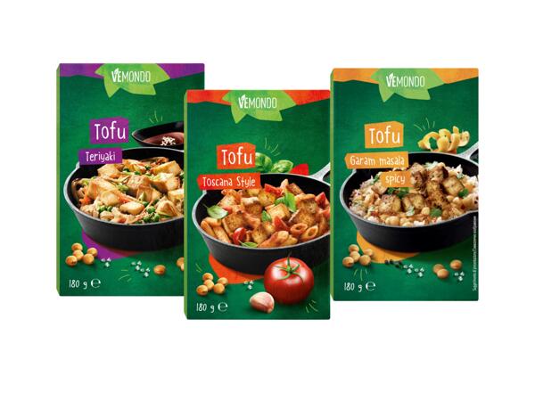 Marinated tofu