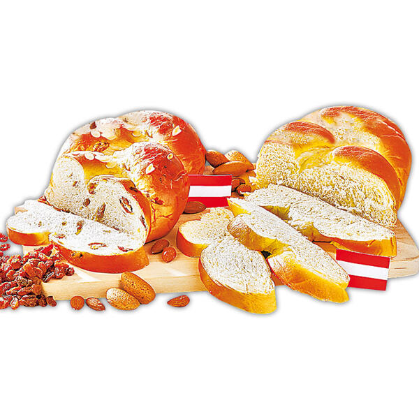 Rosinen-/ Butterzopf