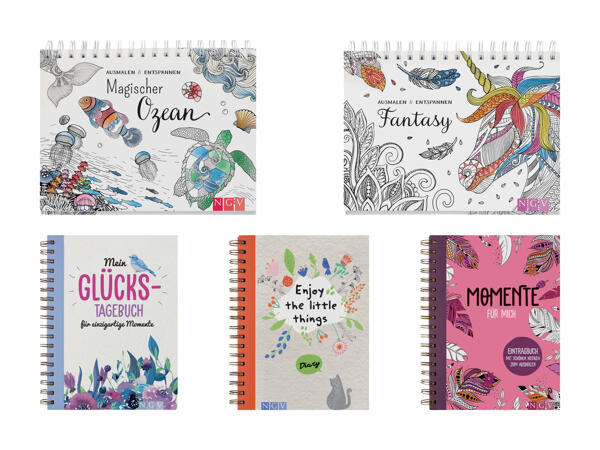 Livre de coloriage/journal