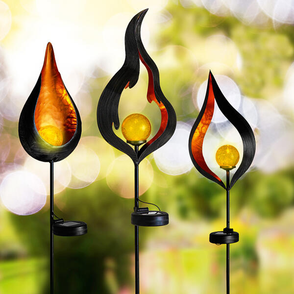 LED-Solar-Vintage Leuchte