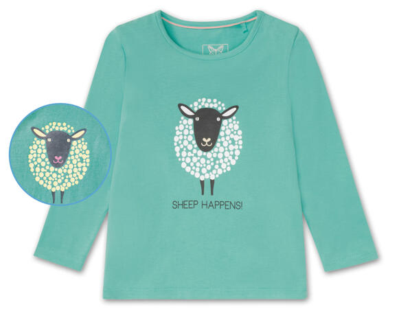 Mädchen Langarmshirt