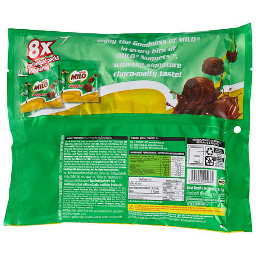 Milo Nuggets 8 Pack 120g