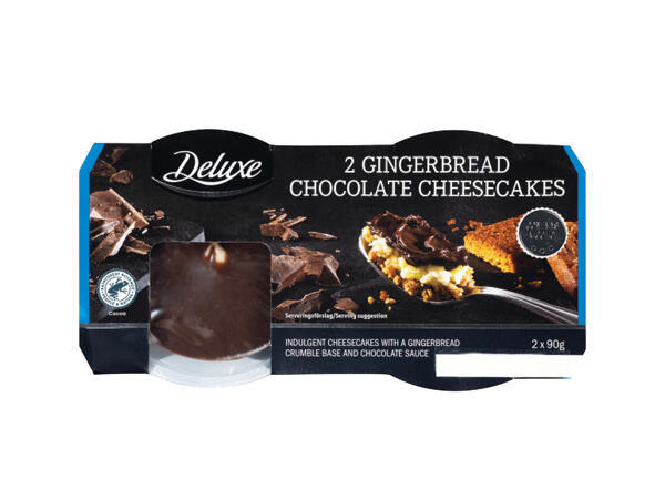 Deluxe 2 Mini Cheesecakes