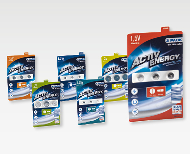 Batterie a bottone ACTIV ENERGY(R)