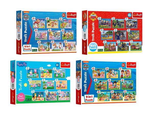 Puzzle Trefl 9 en 1