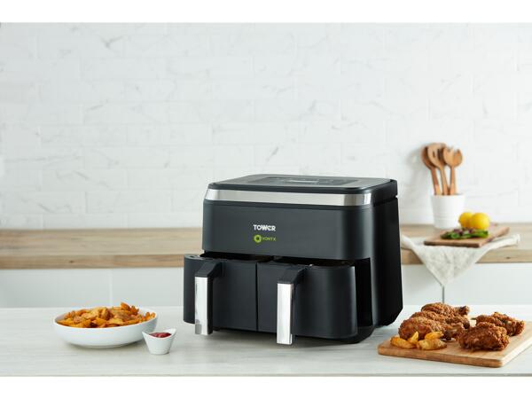 Vortx 8L Dual Basket Air Fryer