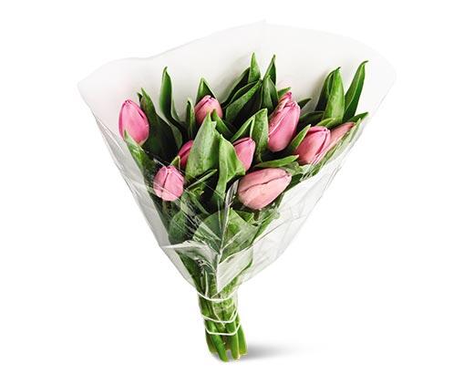 10-Stem Tulip Bouquet Assorted Colors