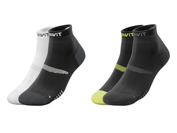 CRIVIT Pánské sportovní ponožky, 2 páry