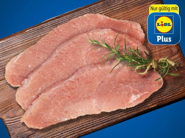 Frische Schweinsschnitzel